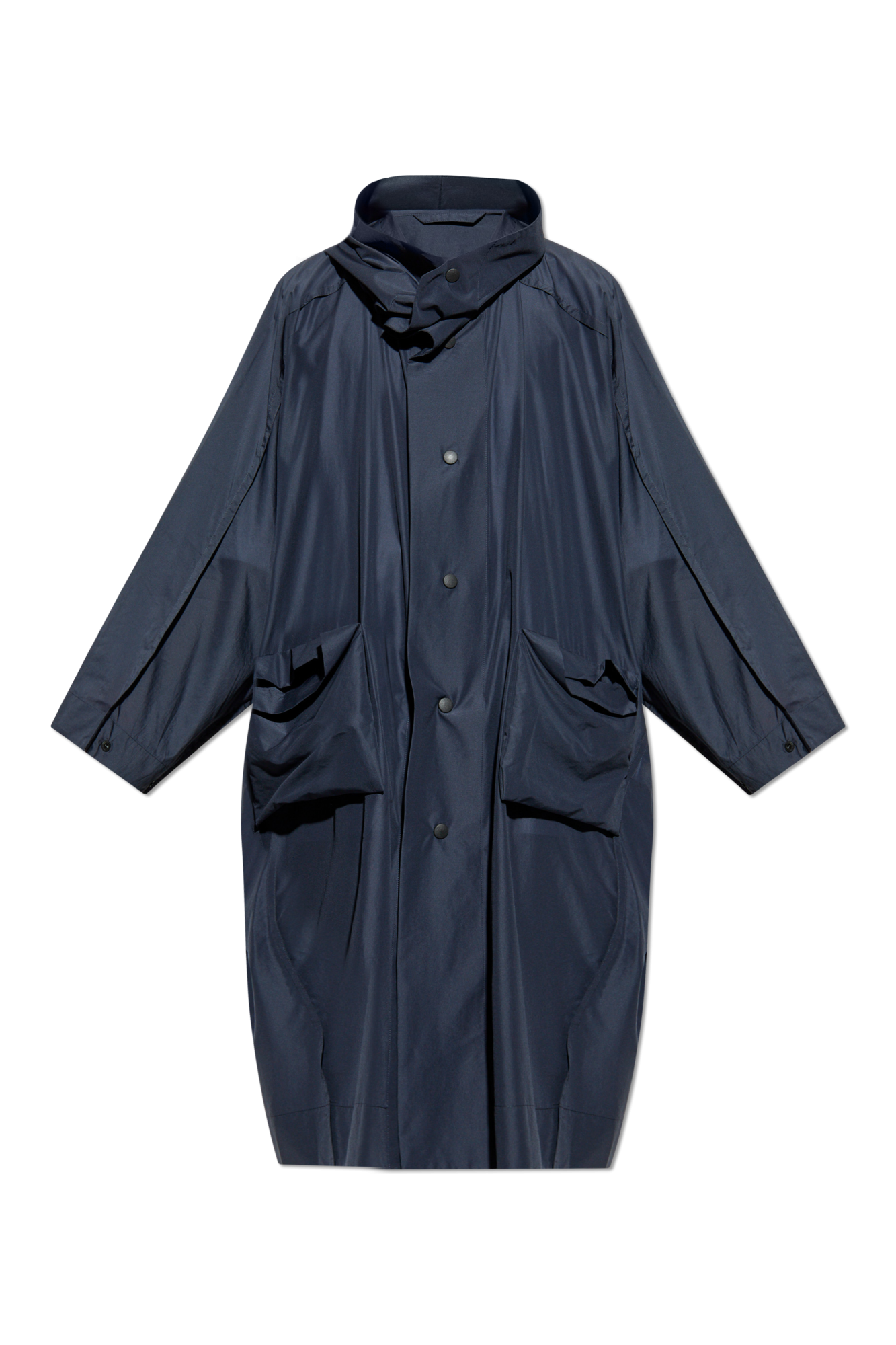 Navy blue Coat with collar Homme Plissé Issey Miyake - Vitkac Canada